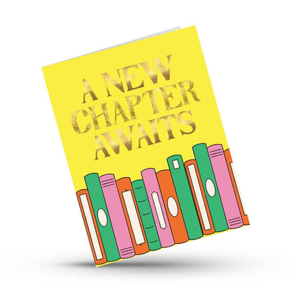 Hustle & Hope - A New Chapter Awaits Motivational Card