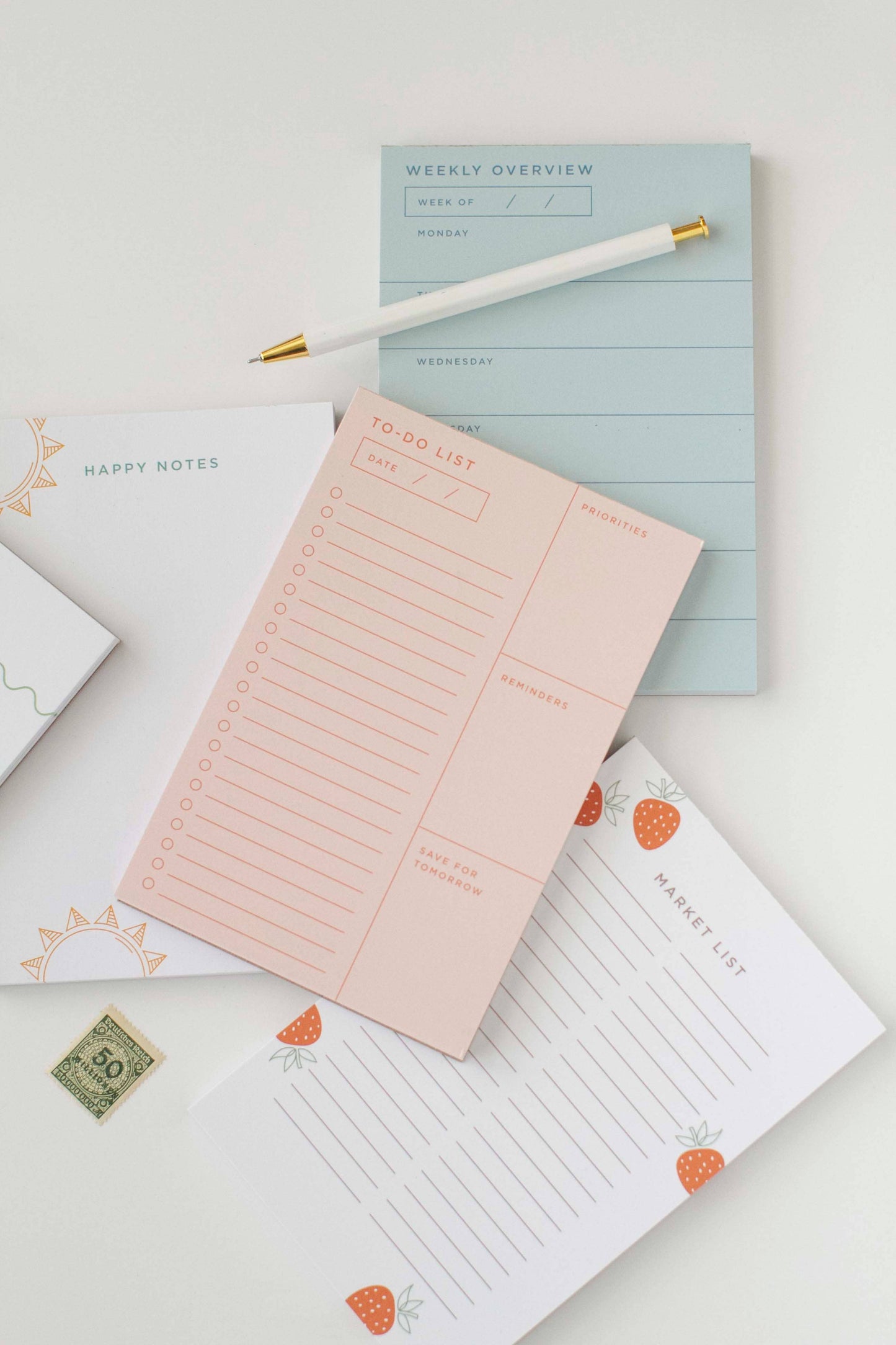 Line & Kind Paper - Weekly Planner - Minimal  notepad