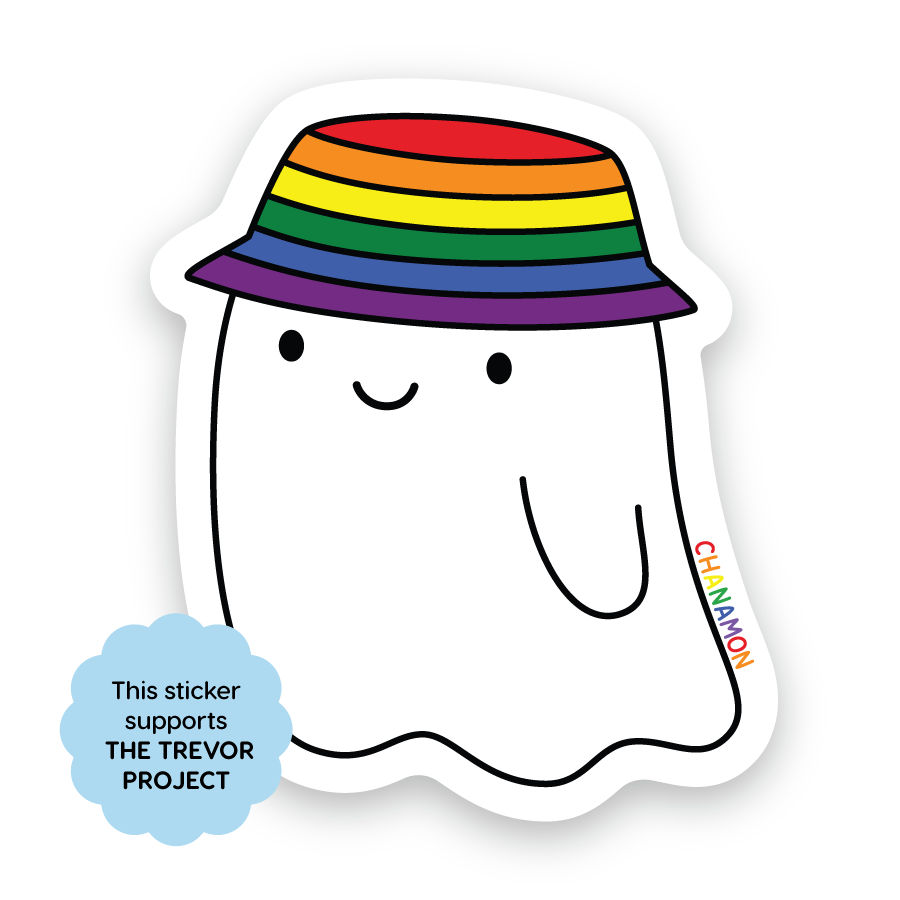 Maison Chanamon - Pride Ghost Sticker