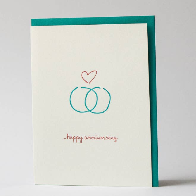 Albertine Press - Happy Anniversary Greeting Card