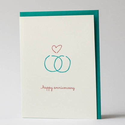 Albertine Press - Happy Anniversary Greeting Card