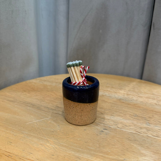 Strike Anywhere Matchstick Holder #45 Dark Blue