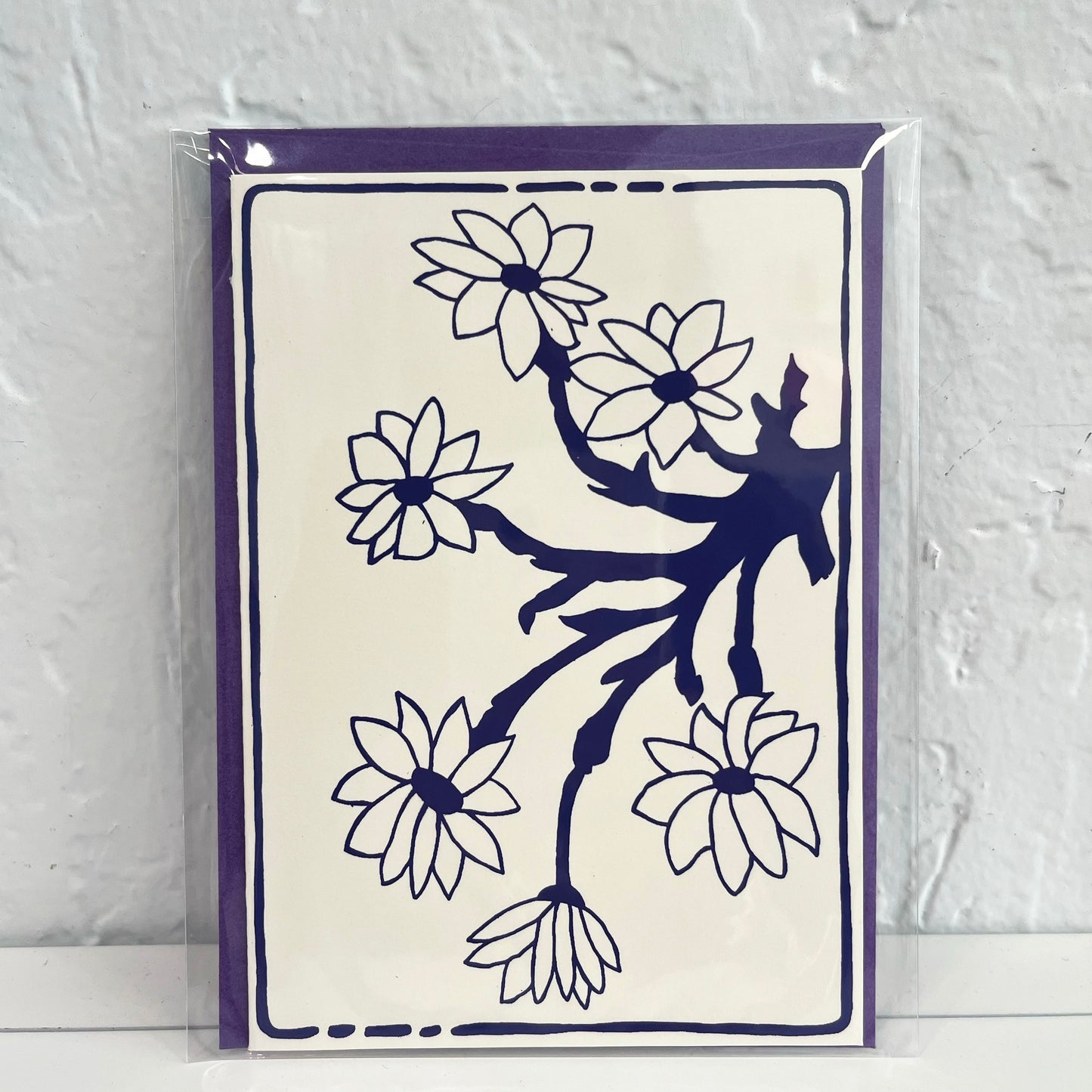 Anne Breedlove - Mountain Daisies Card  - A6