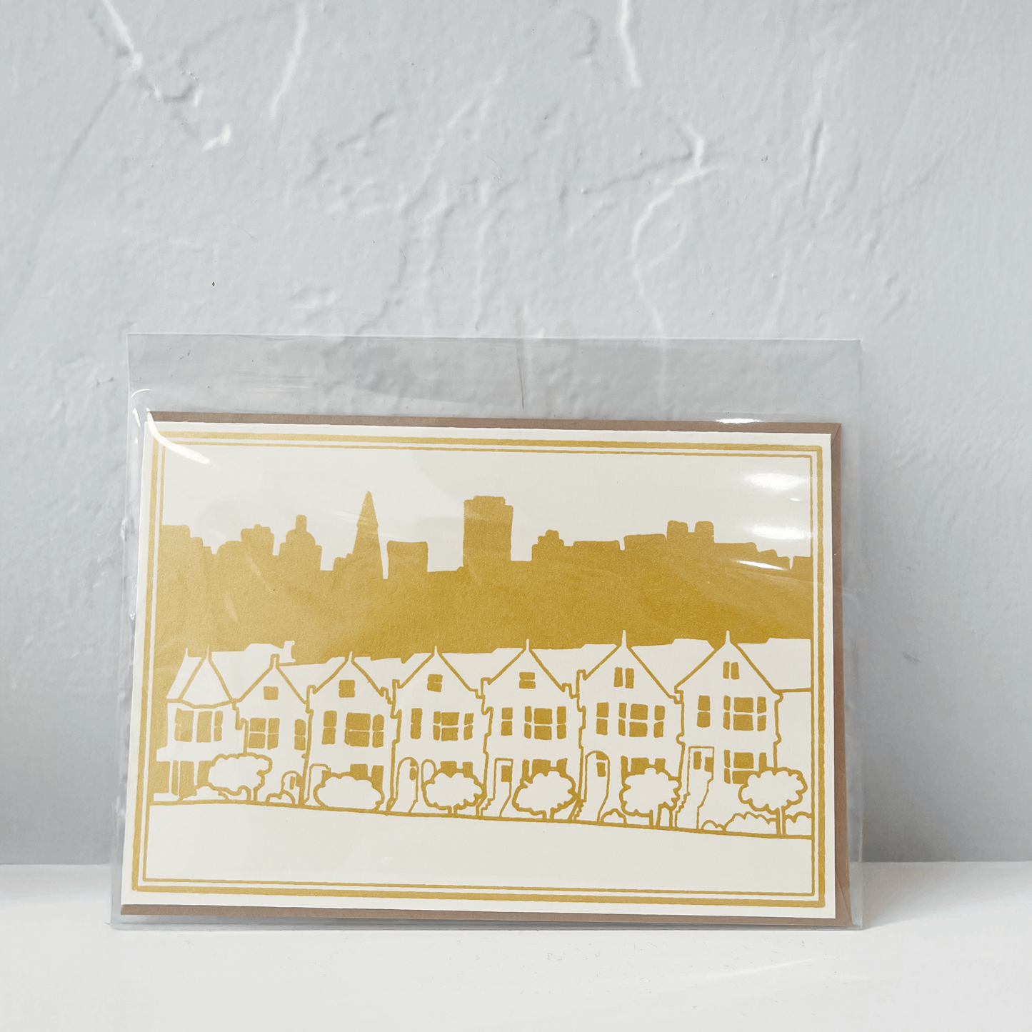Anne Breedlove - Gold Painted Ladies Card