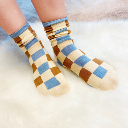 Ellison+Young - Grid Socks
