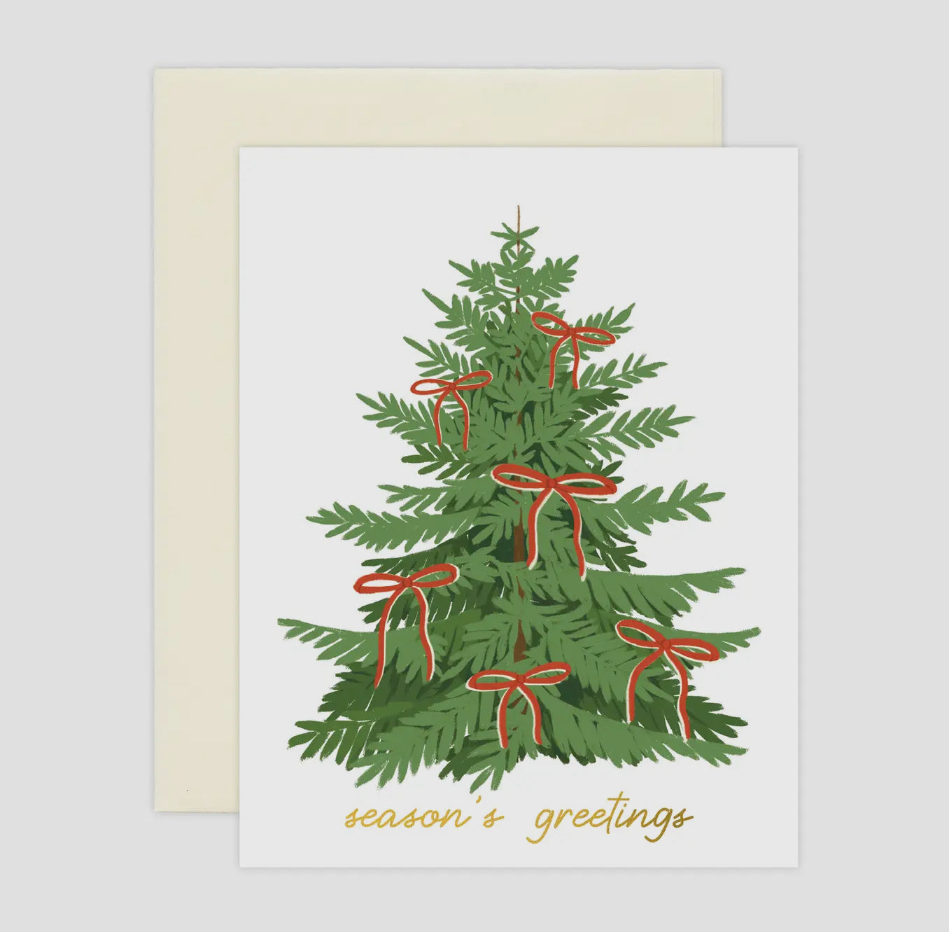Daisy Vibe - Season’s Greeting Tree Greeting Card