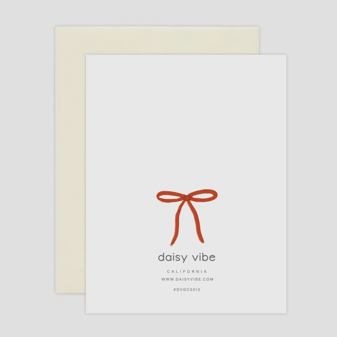 Daisy Vibe - Season’s Greeting Tree Greeting Card