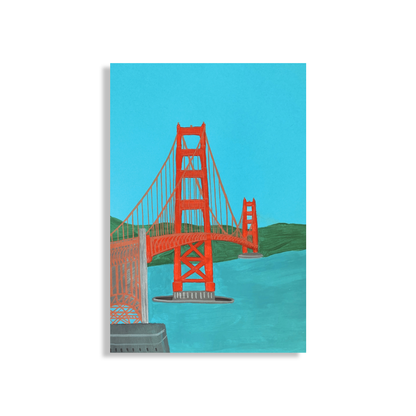 Bridget Watson Payne - Golden Gate Bridge Postcard 2
