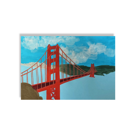 Bridget Watson Payne - Golden Gate Bridge Postcard 1