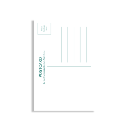 Bridget Watson Payne - Golden Gate Bridge Postcard 2