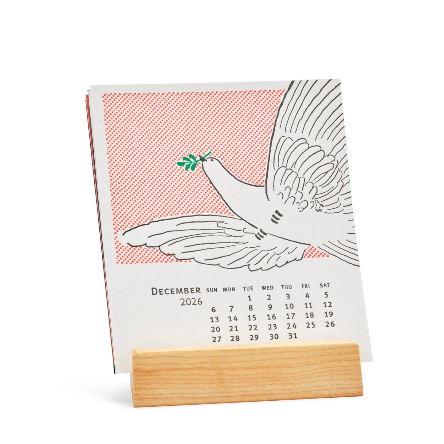 Ilee Papergoods - 2026 Letterpress & Silkscreen Calendar