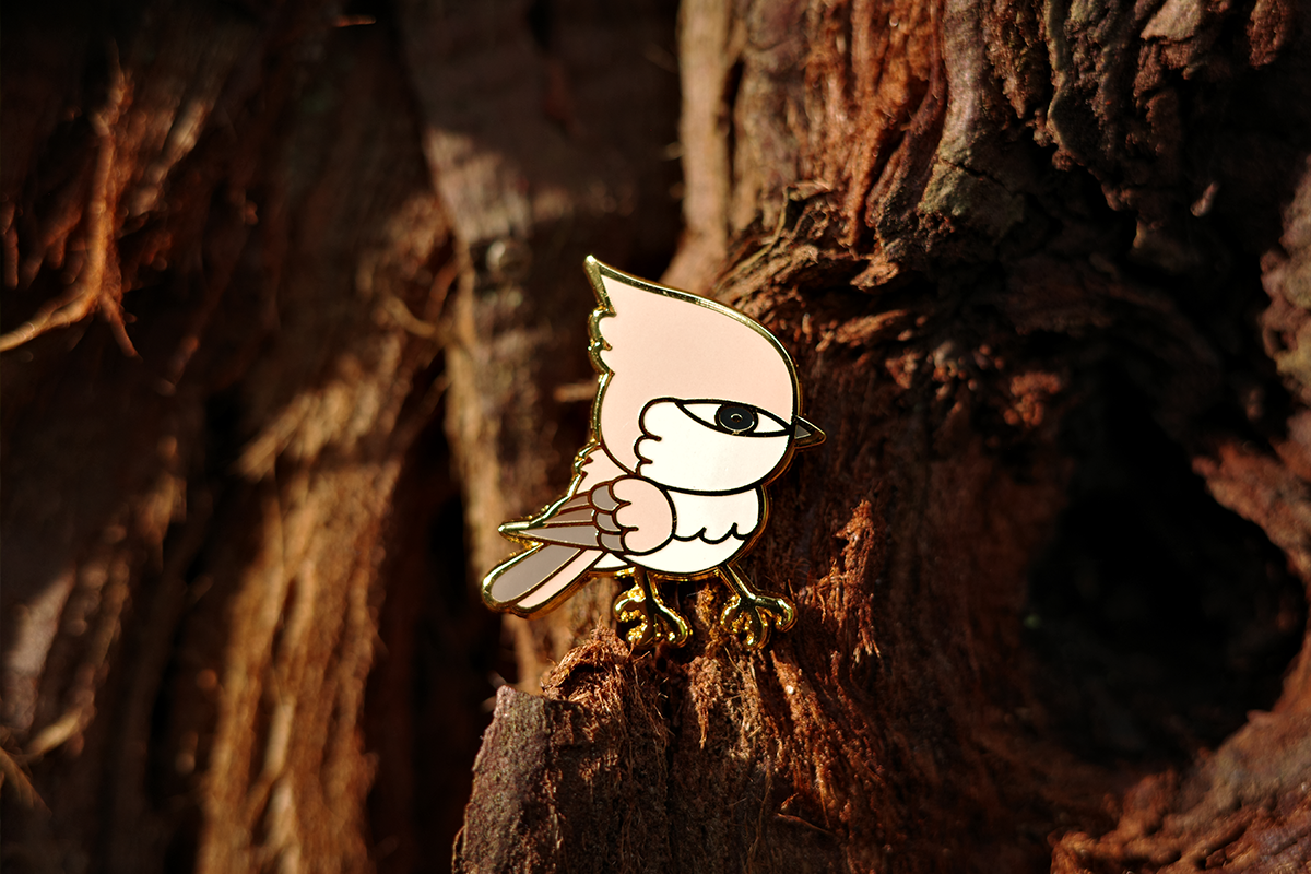 Observation Society - Oak Titmouse - Pin