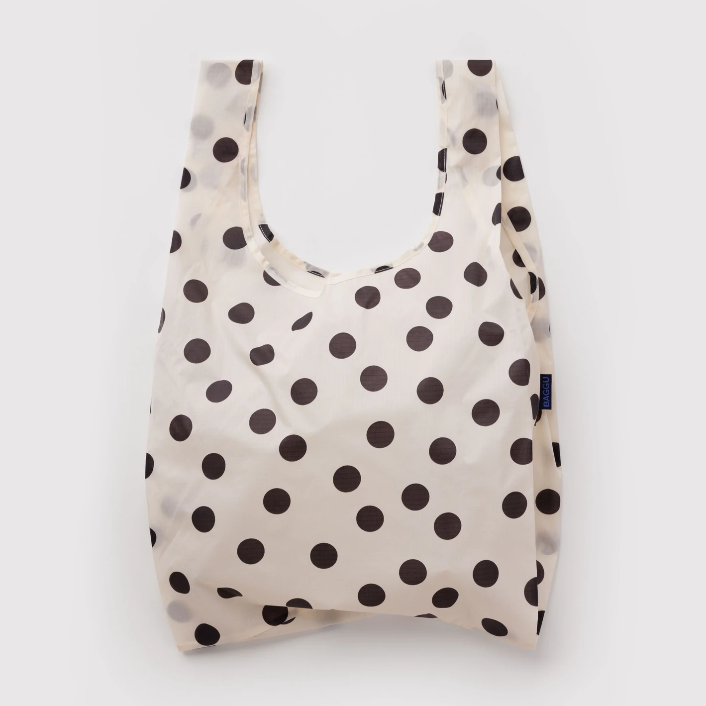 Baggu - Standard Baggu - Cream and Black Polka Dot