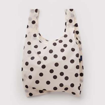 Baggu - Standard Baggu - Cream and Black Polka Dot