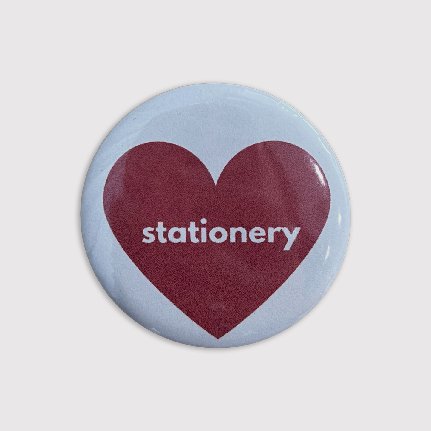 Stationery Store Day - Stationery Heart button
