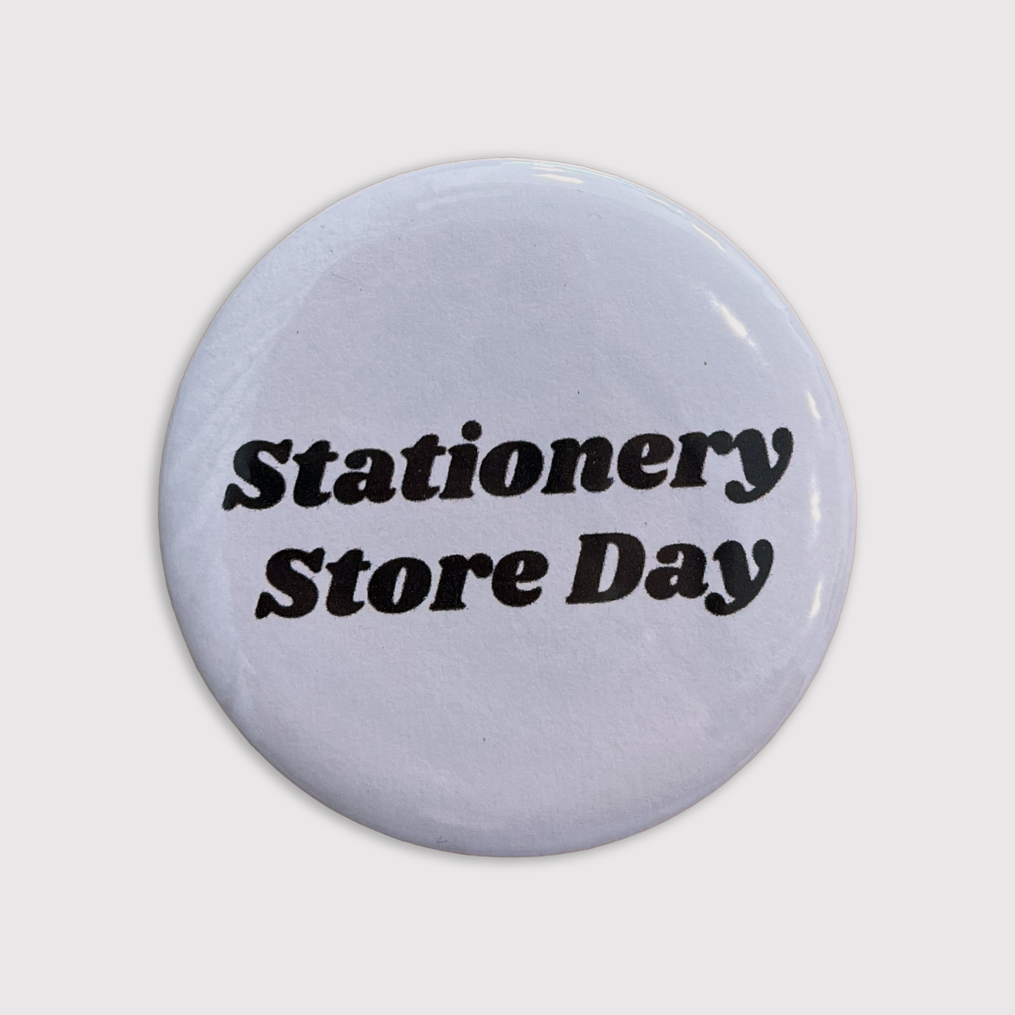 Stationery Store Day - Italicized button