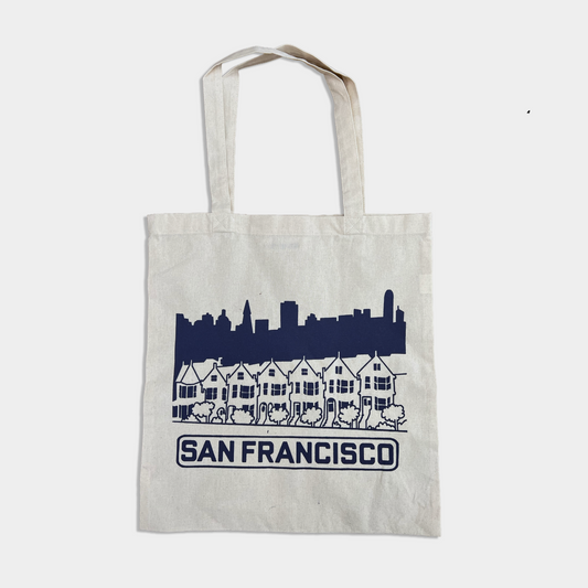 Anne Breedlove Painted Ladies Tote Grey