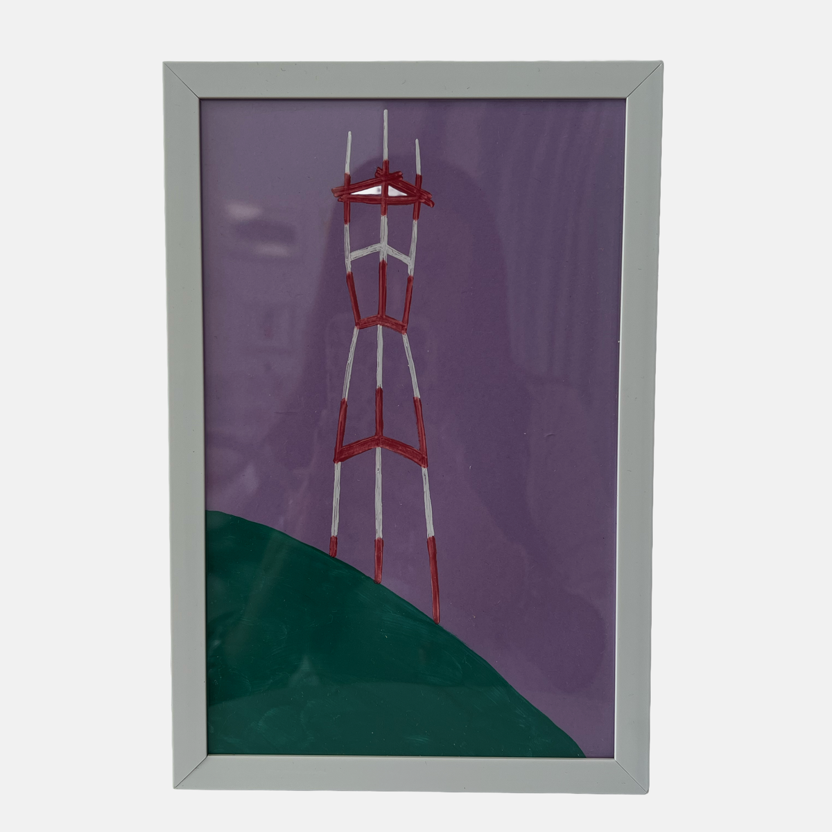 Bridget Watson Payne - Sutro Tower - Original artwork