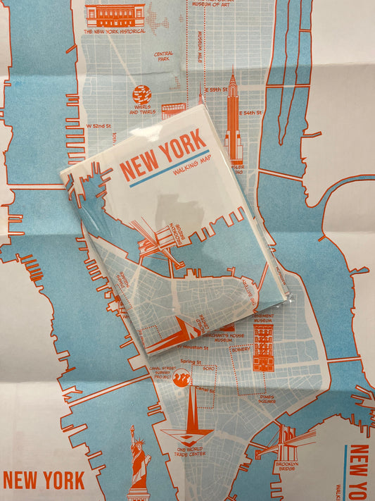 The Urbanist SF - 2026 NY Walking Map