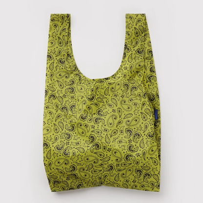 Baggu - Standard Baggu - Chartreuse Paisley