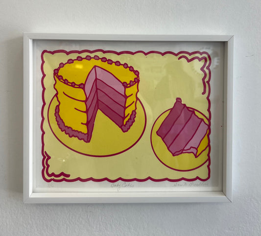 Anne M Breedlove - Screenprint - Baby Cakes