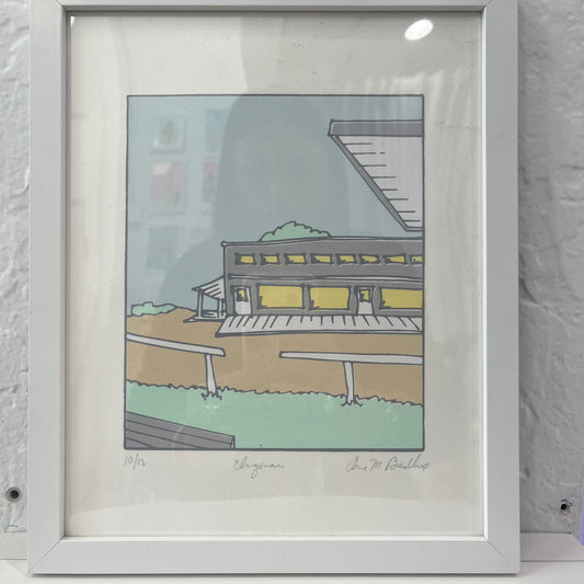 Anne Breedlove - Screenprint - Ingomar Saloon