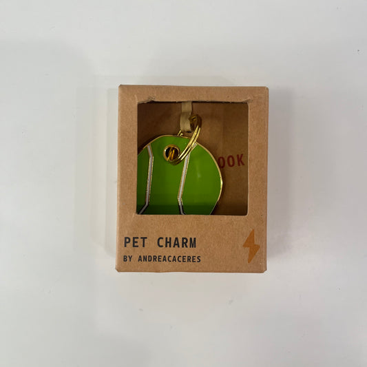 Tennis Ball Pet Charm by Andrea Cáceres