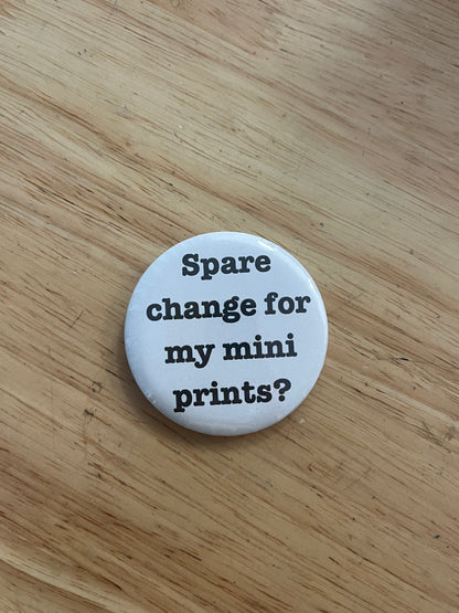 Spare Change button