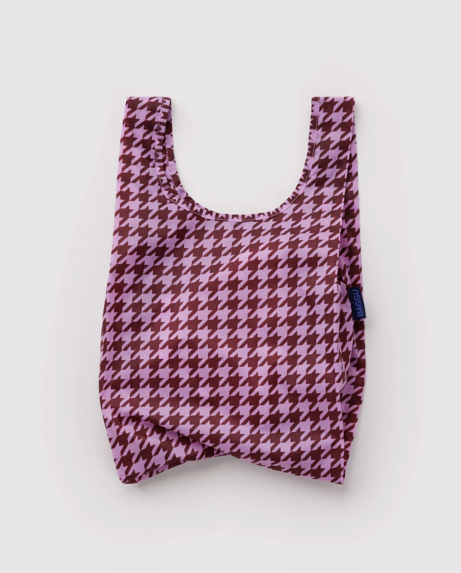 Baggu - Baby Baggu - Pink Houndstooth