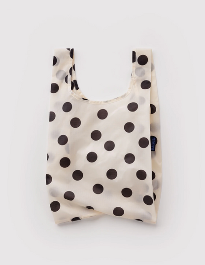 Baggu - Baby Baggu - Cream and Black Polka Dot