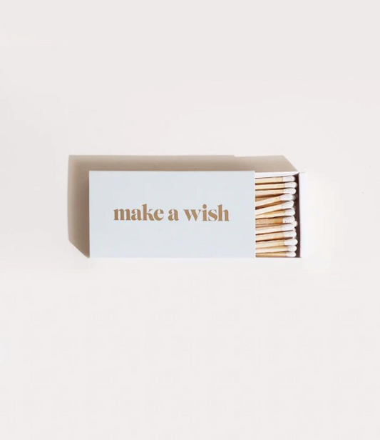 Brooklyn Candle Studio - Statement Matches - Make a Wish/Sage