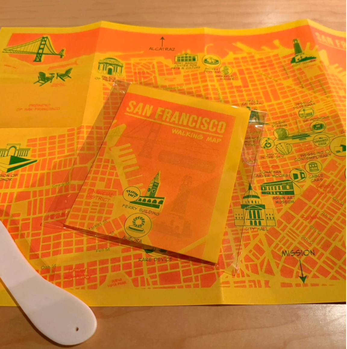 The Urbanist SF - 2026 SF Walking Map