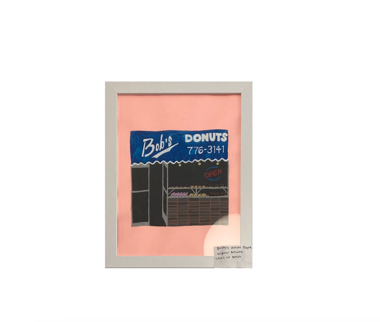 Bridget Watson Payne - Bob’s Donuts 2 - Original artwork