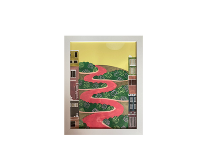 Bridget Watson Payne - Lombard Street - Original artwork