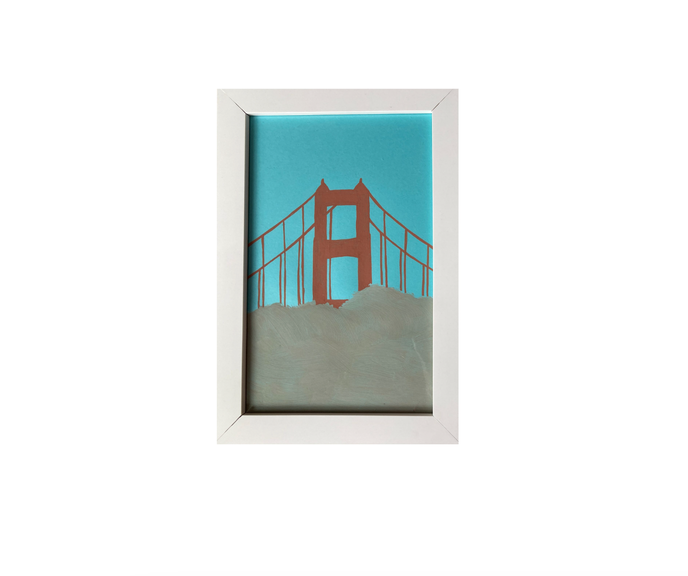Bridget Watson Payne - GG Bridge Fog - Original artwork
