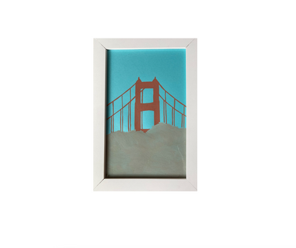 Bridget Watson Payne - GG Bridge Fog - Original artwork