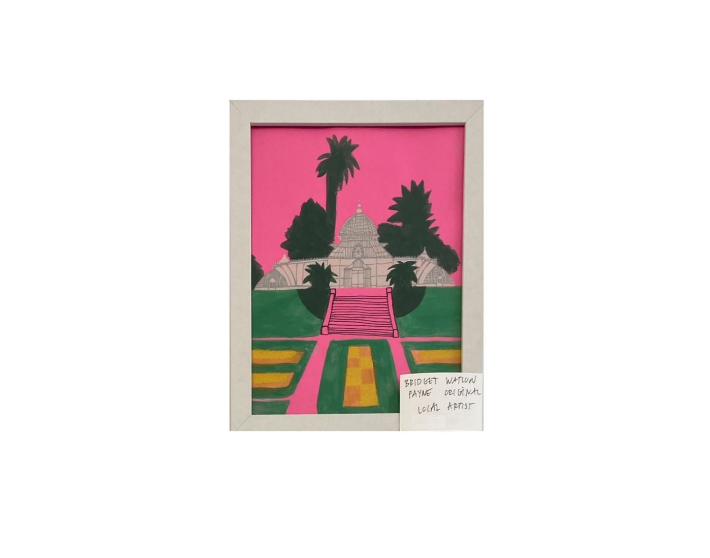 Bridget Watson Payne - Conservatory of Flowers - San Francisco - Original artwork