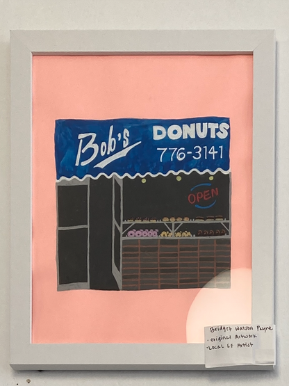 Bridget Watson Payne - Bob’s Donuts 2 - Original artwork