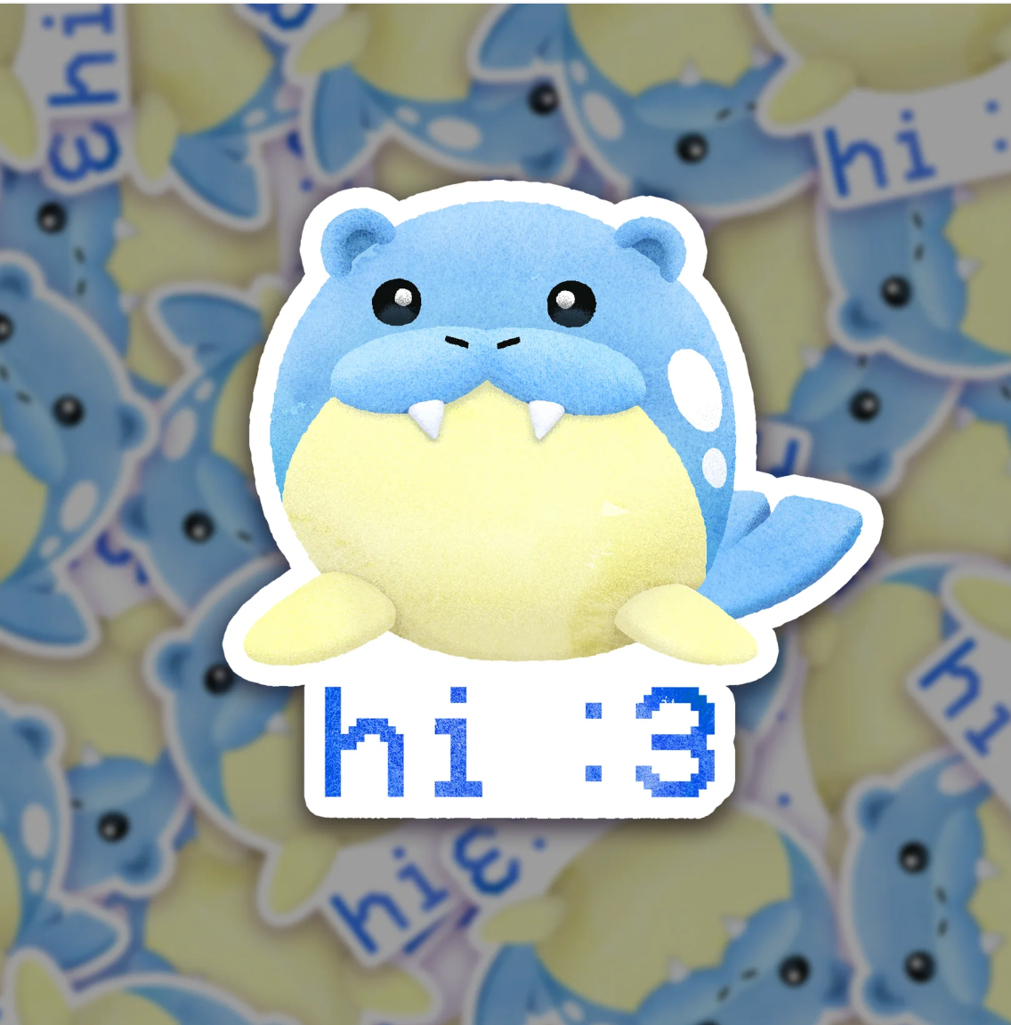 Wontonchild - Hi :3 sticker