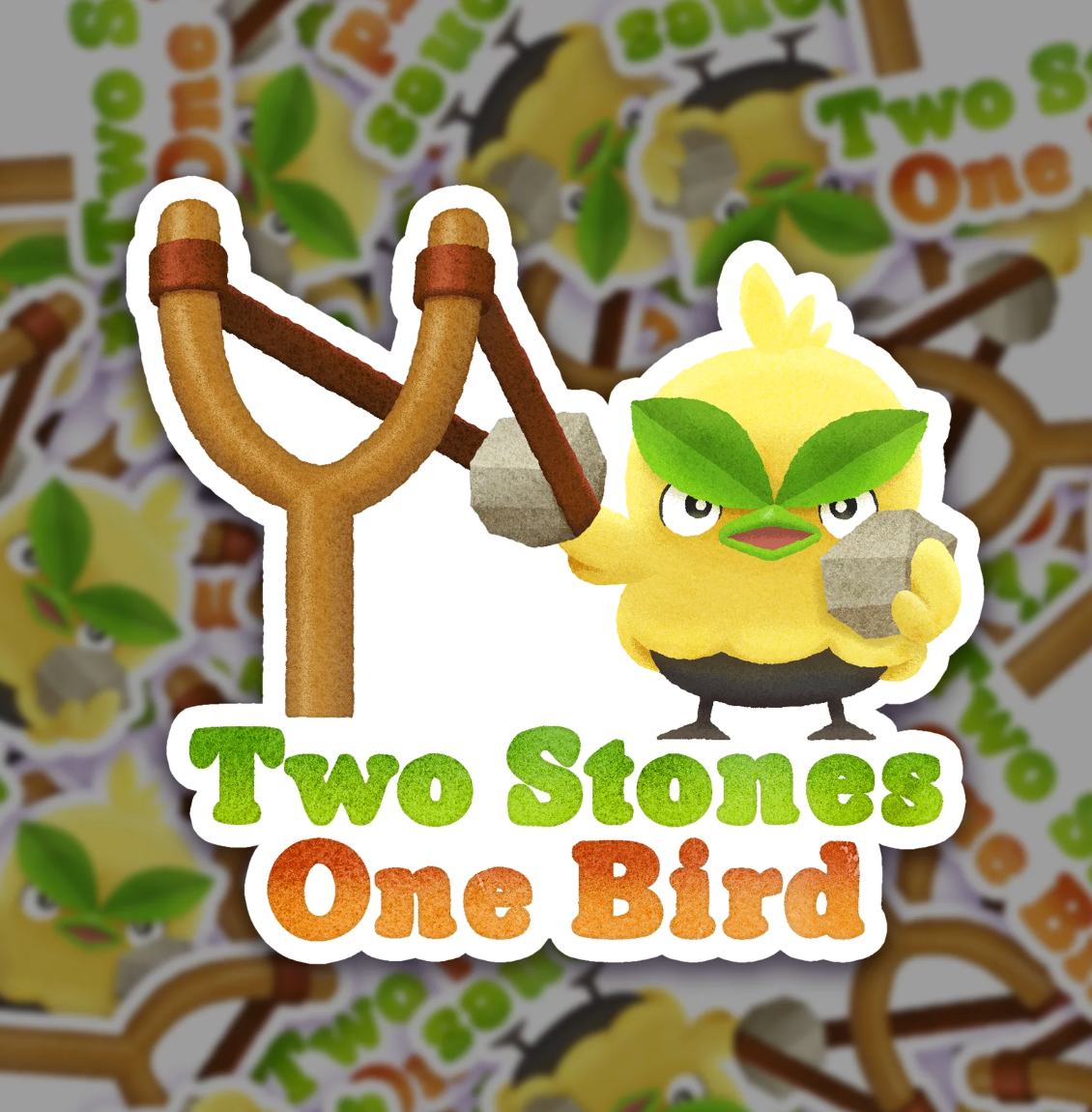 Wontonchild - 2 Stones 1 Bird sticker