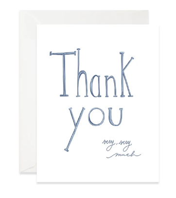 Good Juju Ink - Thank You Very Very Much Card