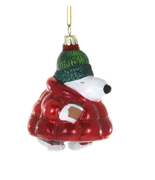 Cody Foster - SNOOPY - OUT FOR A CUPPA - ornament