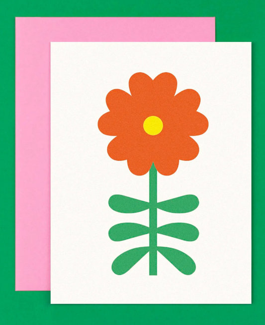 My Darlin' - Flower Friend No. 7, Sweetie Blank Card