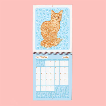 The Good Twin - Meow Monthly 2026 Calendar