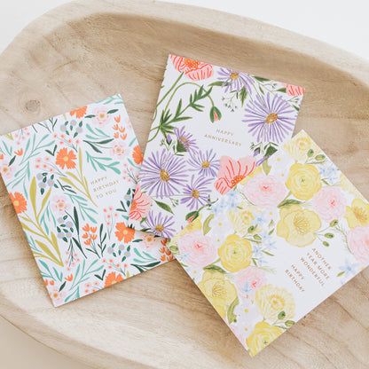 Ramona & Ruth - Poppy Anniversary Card