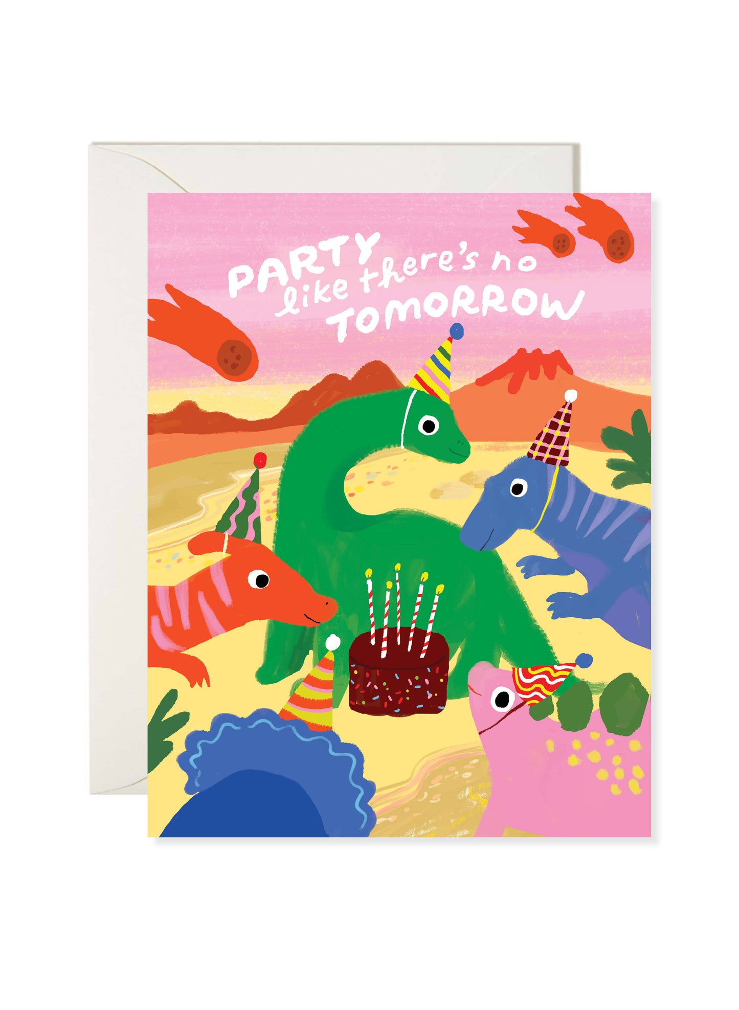 Karen Schipper - Dinosaur Birthday Greeting Card – Funny Birthday Card
