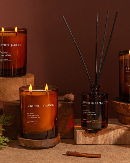 Brooklyn Candle Studio - Juniper + Spruce 2-Wick Candle