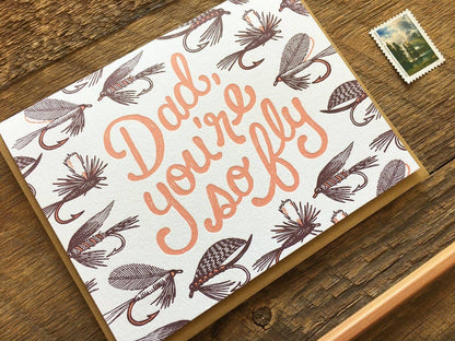 Noteworthy Paper & Press - Dad Fly Card