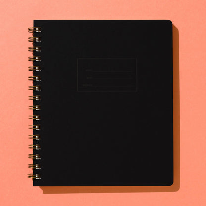 Shorthand Press - Standard Notebook - Black: Right / Lined