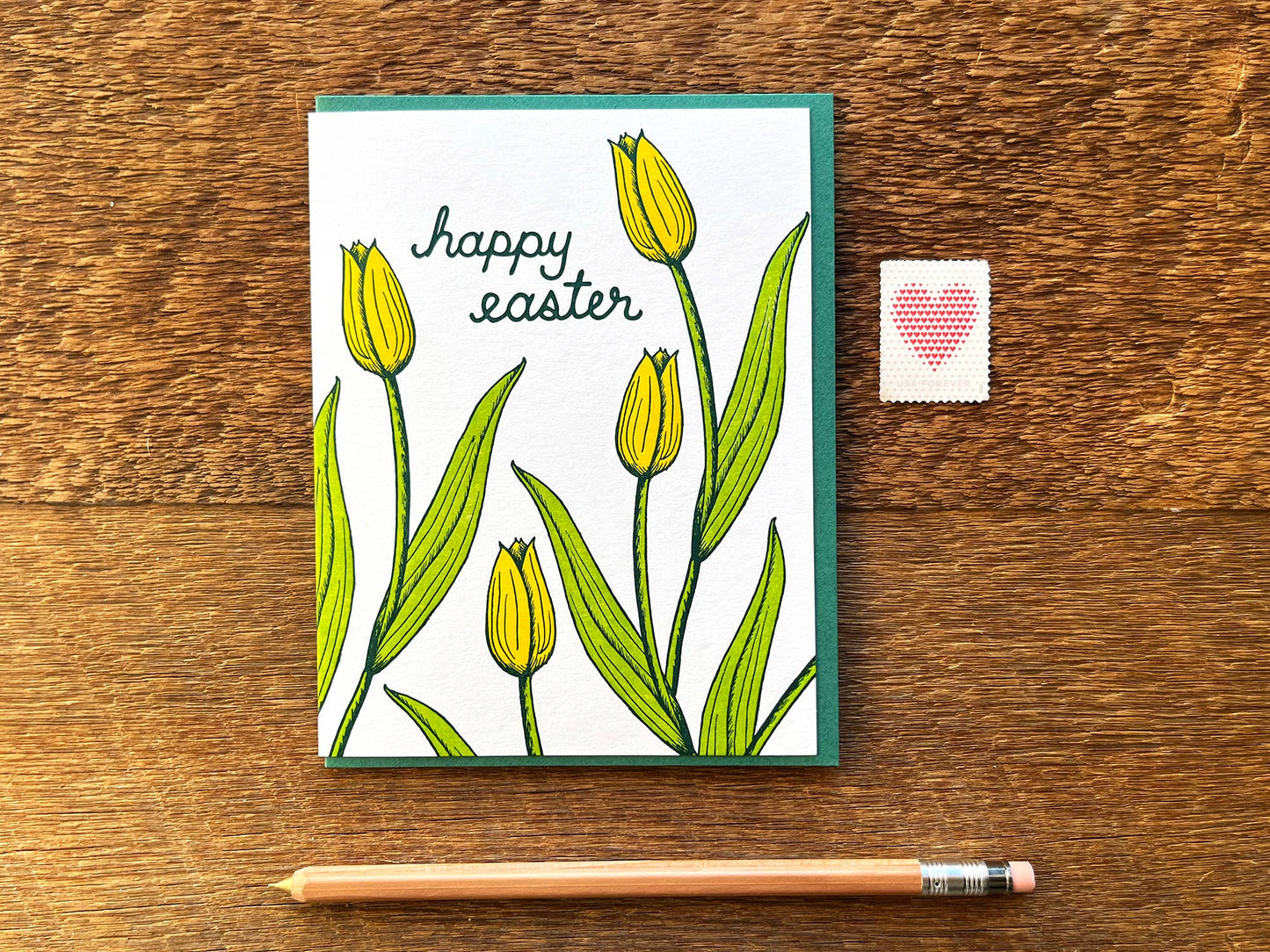 Noteworthy Paper & Press - Easter Tulips Card: Single Card